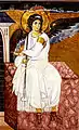 White Angel, by unknown Greek Master copy c. 1222 213&nbsp;cm x 120&nbsp;cm
