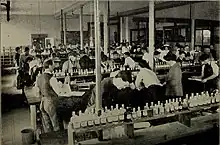 Early chemistry lab at OSU. Known as the "chem shack" (1904)