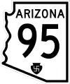 SR 95 route marker