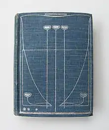 Art Nouveau book cover, designed by Talwin Morris, from collection of Glasgow School of Art Library