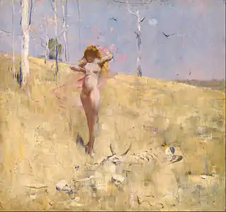 The Spirit of the Drought, 1895, National Gallery of Australia