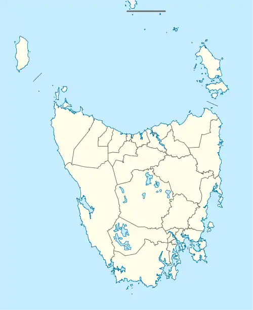 2000 Summer Olympics torch relay is located in Tasmania