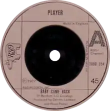 Side A of the UK single
