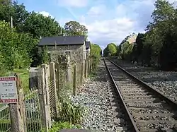 Railway line to Mallow at Lombardstown