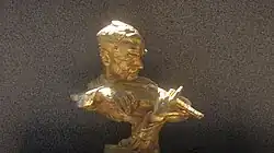 Bust of Zlatko Baloković at Mirogoj Cemetery in Zagreb, 1967