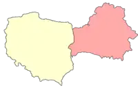 Byelorussian SSR after adjustment