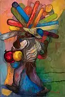 Byron Randall, Balloon Seller, 1990 (American Ethnic Studies Dept, University of Washington)