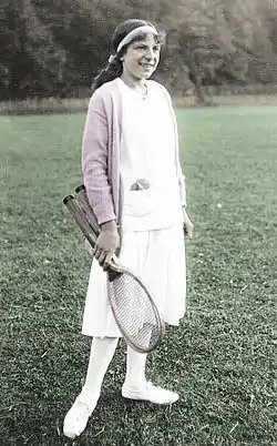Suzanne Lenglen in 1914
