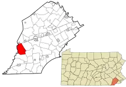 Location in Chester County and the U.S. state of Pennsylvania.
