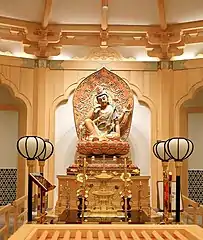 Six-armed Cintāmaṇicakra in Mount Putuo Guanyin Dharma Realm, Zhejiang, China