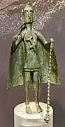Bronze sculpture of a Nuragic chief from Uta.