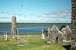 Image 24The ruins of the ancient monastery at Clonmacnoise, County Offaly (from Culture of Ireland)