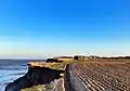 Coastal erosion to the south of Withernsea.