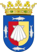Image 4The colonial coat of arms of the Californias, granted by Antonio de Mendoza, the first Viceroy of New Spain. (from History of California)
