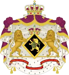 Coat of arms of a princess of Belgium