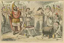 Hannibal swears eternal hatred to the Romans as a child.