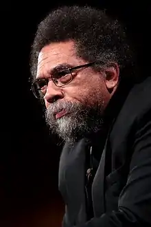 Philosopher, political activist, and social critic Cornel West (AB, 1973)