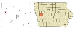 Location of Charter Oak, Iowa