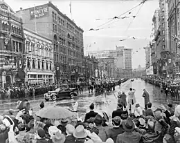 King George VI and Queen Elizabeth in Winnipeg, 1939