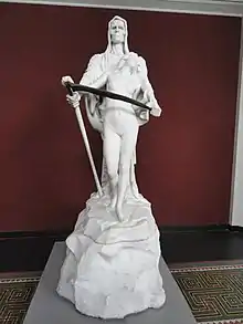 Death and the Maiden sculpture