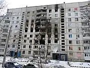 Saltivka after russian shelling in March, 2022