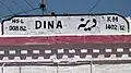 Dina railway station tag