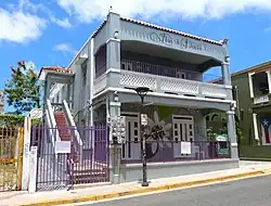 Historic building listed in the National Register of Historic Places since 2016, today referred to as the Puerto Rico Gay Pride Community Building.