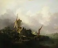 Edward WilliamsA Squally Day on the Yare, Norfolk(in the style of Ruisdael)