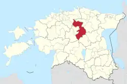 Järva Parish within Järva County.