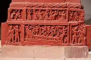 Terracotta relief