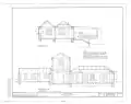 HABS: Great House section drawings.