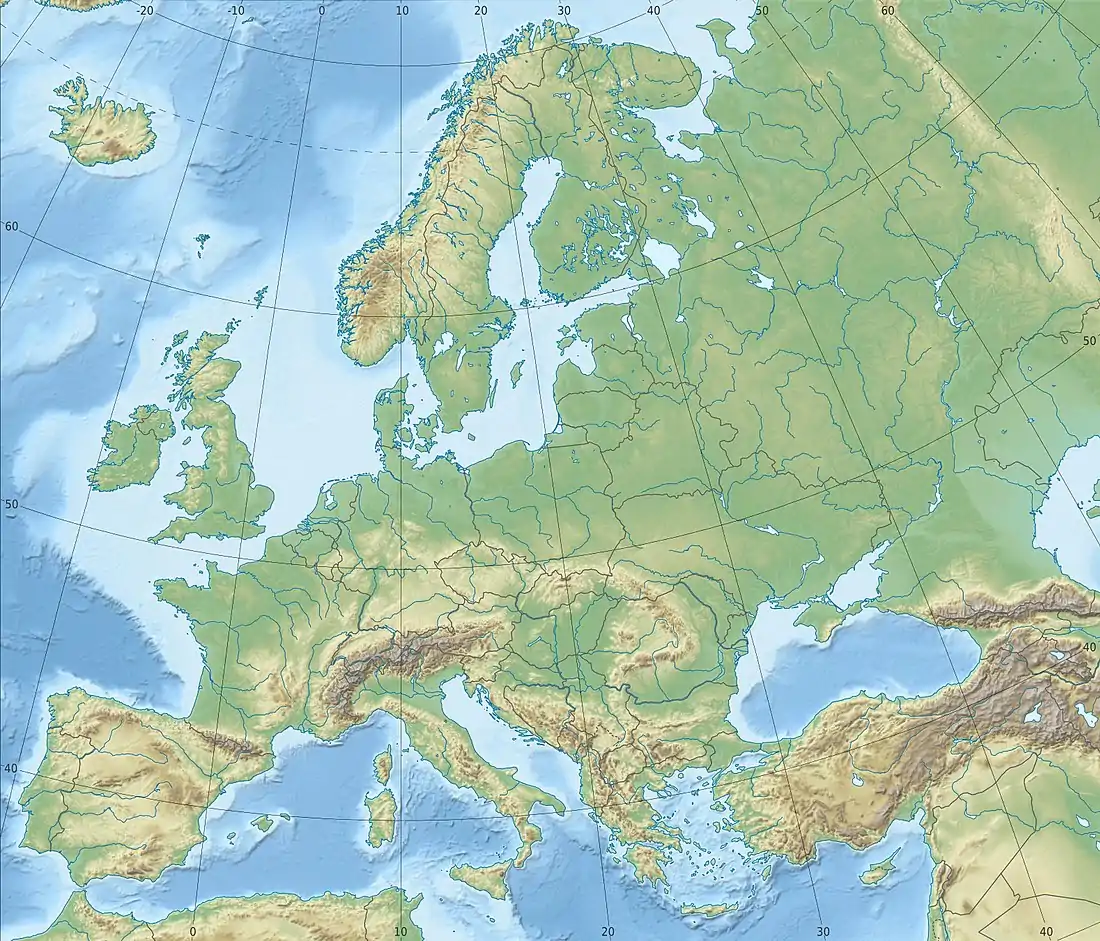 Bristol is located in Europe