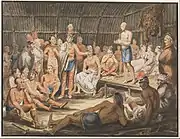 Exhibition of Indian Tribal Ceremonies at the Olympic Theater in Philadelphia