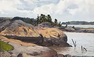 A Rocky Shore in the Archipelago, 1878