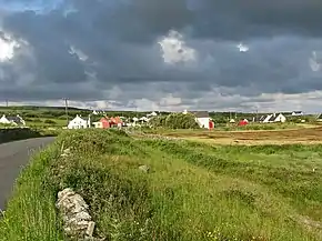 Field and homes north of the R478 road - geograph.org.uk - 859089.jpg