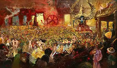 Figures at a Ball (c. 1902), oil on canvas, demotions unknown, private collection