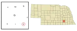 Location of Ohiowa, Nebraska