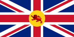 Flag of the governor of North Borneo (1915–1946).