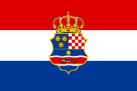 Flag of Kingdom of Croatia (Habsburg)