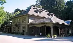 Folger Estate Stable Historic District, within Wunderlich Park.