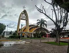 Parroquia Nuestra Señora del Rosario, a church in Franck, pictured in 2019