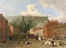  oil painting of Windsor