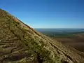 Assending Pendle on the footpath from Barley