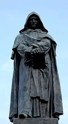 Image 38Bronze statue of Giordano Bruno by Ettore Ferrari, Campo de' Fiori, Rome (from Western philosophy)