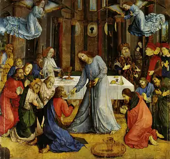 Joos van WassenhoveInstitution of Eucharist, 331 x 335 cm.