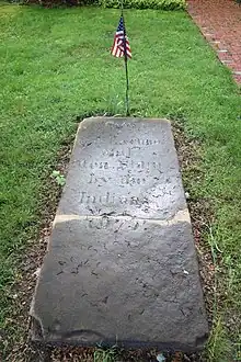 First known memorial to the Battle of Bloody Brook.