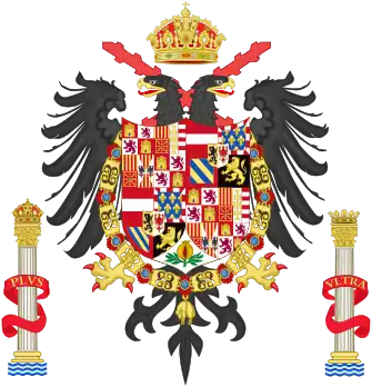 Greater coat of arms of Charles V, Holy Roman Emperor and King of Spain