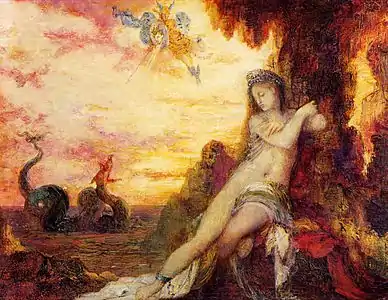 Perseus and Andromeda (1870s), 20 x 25.4 cm, Bristol Museum & Art Gallery
