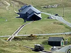 Halfway station seen from above