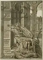 Hans Burgkmair, Lovers Surprised by Death, 1510. Art Institute of Chicago